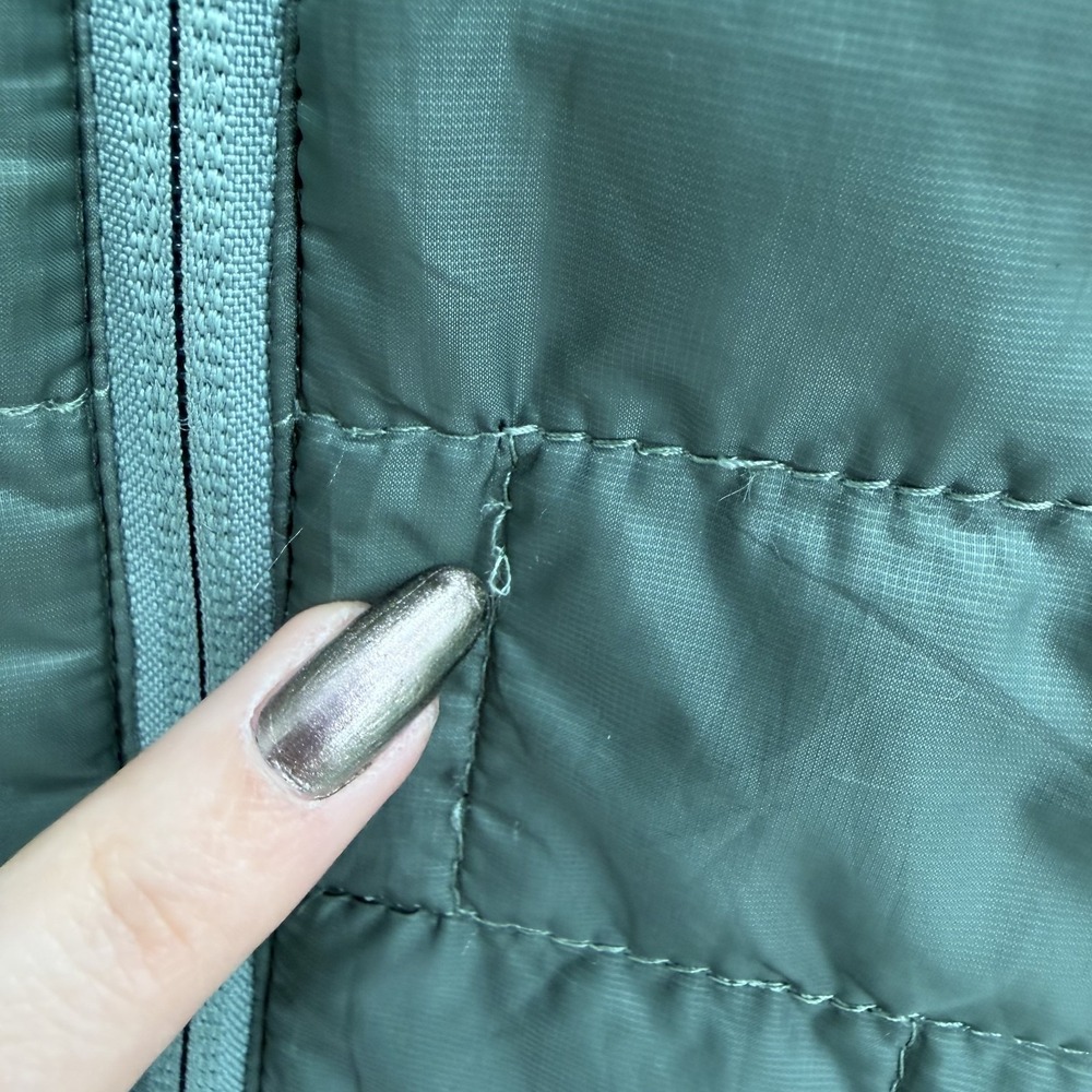 Patagonia Nano Puff Jacket Womens Size XS Green Quilted Primaloft DWR Zip Up - Picture 4 of 13